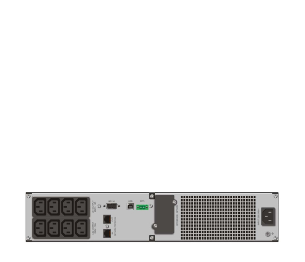 Ever NETLINE RT 2000 (2000VA/1800W, LCD, USB, RS232, IEC320, EPO) - 1281401 - zdjęcie 2